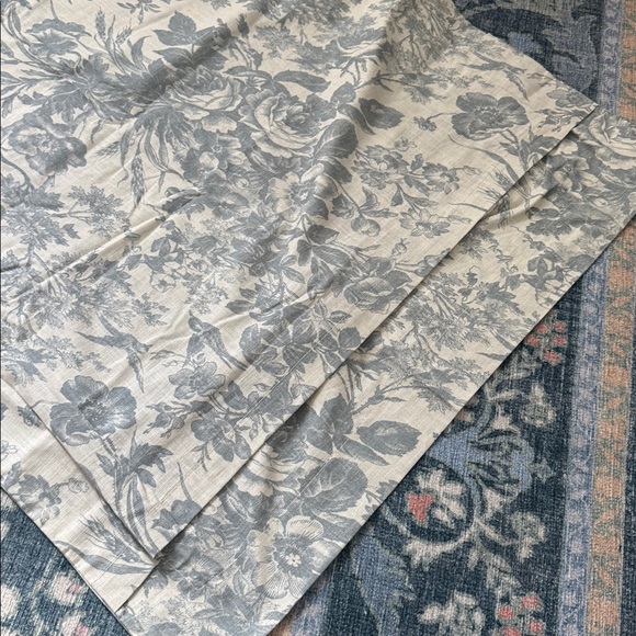 Pottery Barn Sorrel Toile Duvet Cover & Shams - Picture 7 of 12